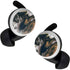 Copper and Black Marble Ink Google Pixel Buds Skin